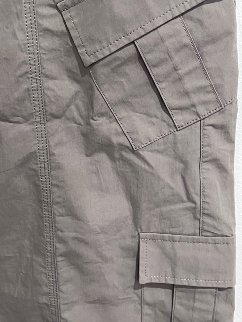 NWT Elodie Low Rise Cotton Cargo Pants in Olive Green - Picture 7 of 13